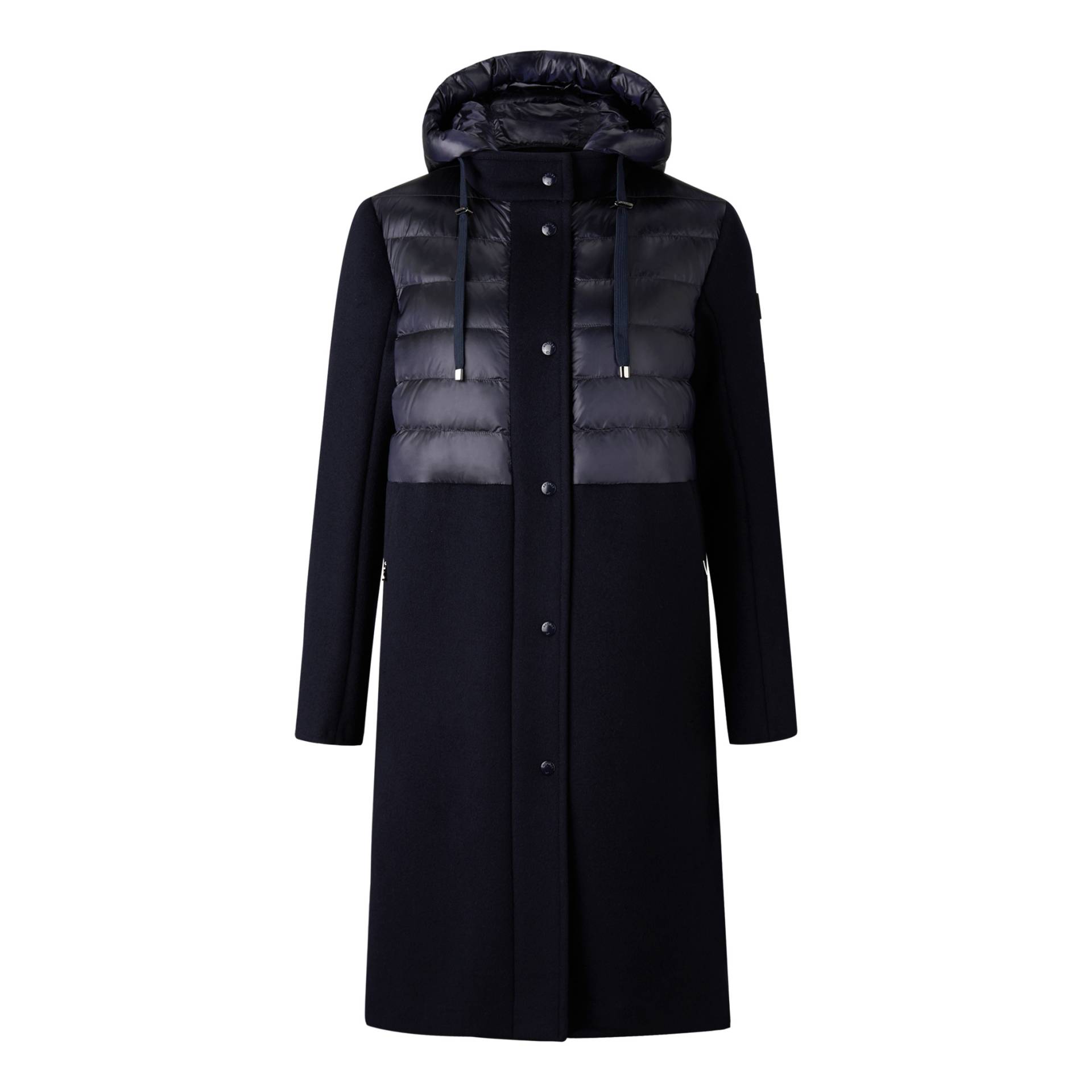 BOGNER Woll-Steppmantel Isy für Damen - Navy-Blau - 44 von Bogner