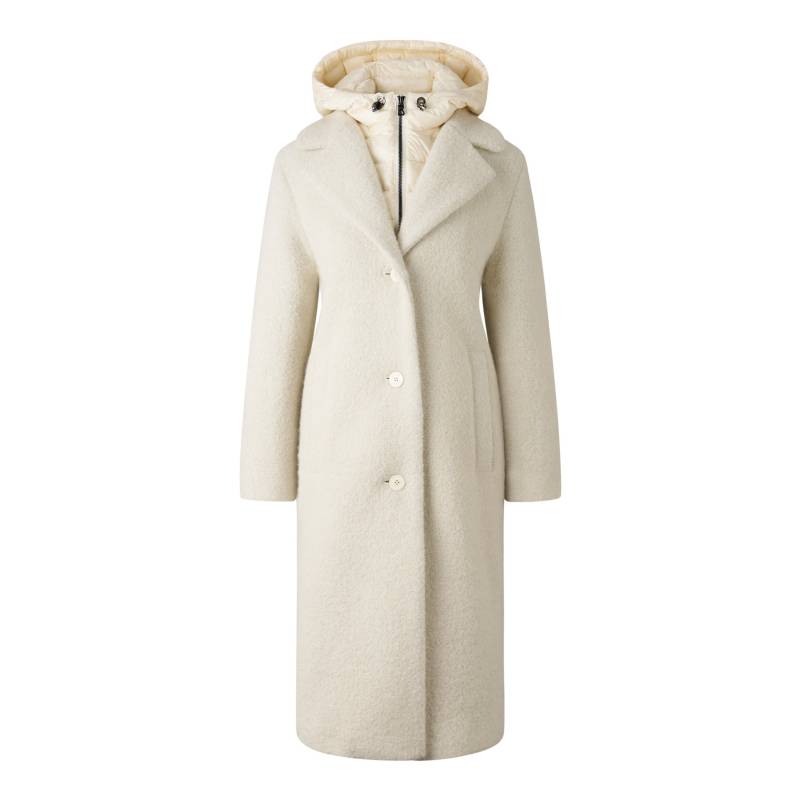 BOGNER Wollmantel Deniz für Damen - Off-White - 34 von Bogner