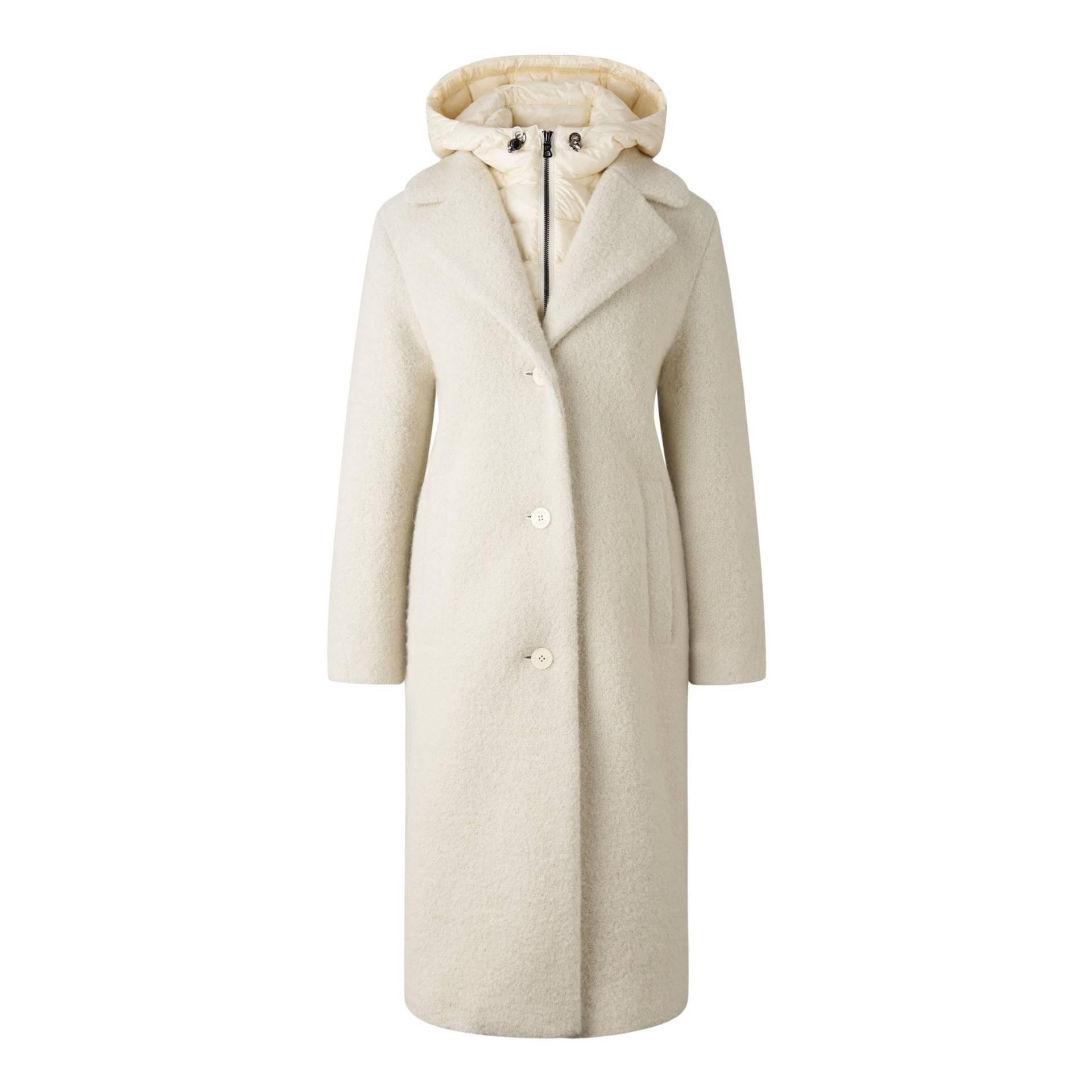 BOGNER Wollmantel Deniz für Damen - Off-White - 36 von Bogner