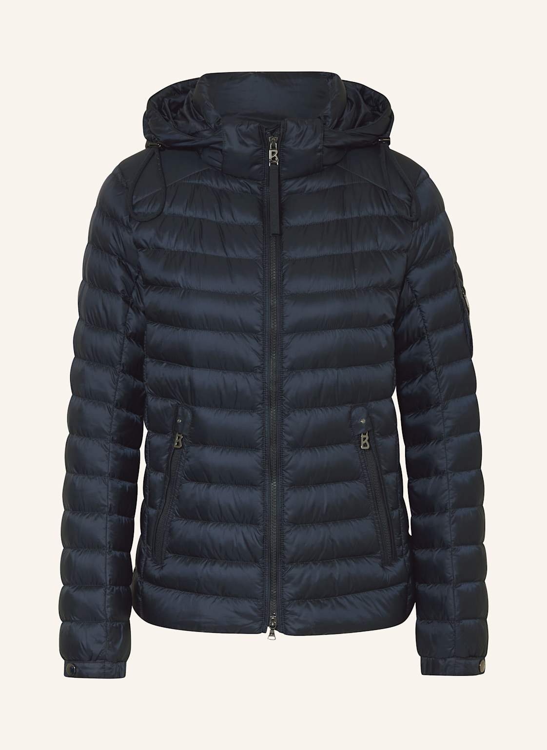 Bogner Daunenjacke Farah Mit Abnehmbarer Kapuze blau von Bogner