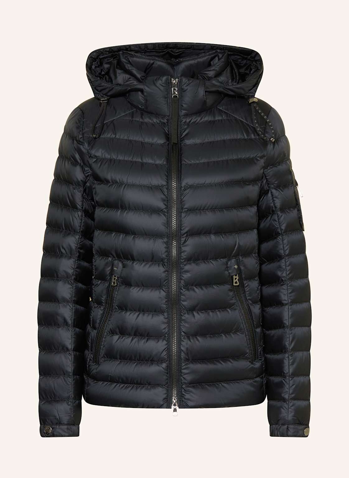 Bogner Daunenjacke Farah Mit Abnehmbarer Kapuze schwarz von Bogner