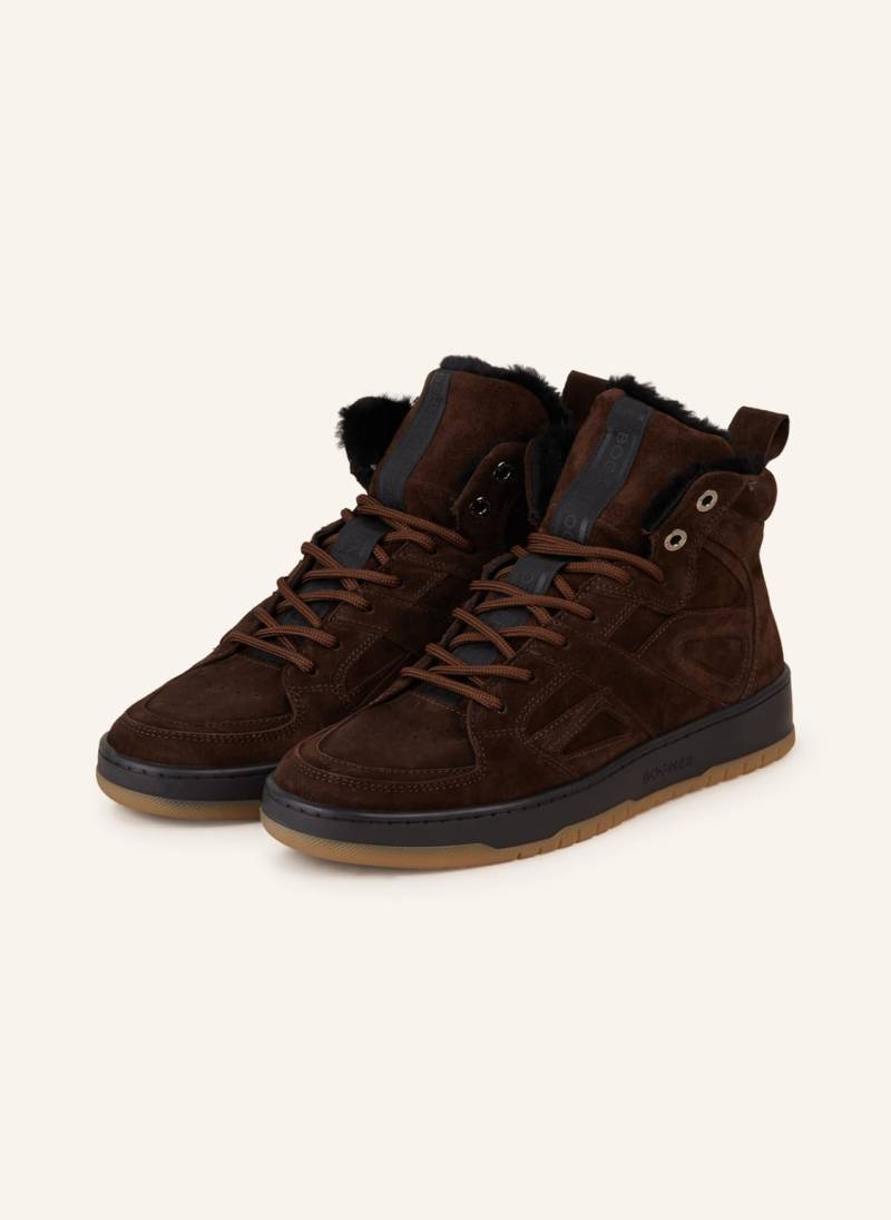 Bogner Hightop-Sneaker Los Angeles braun von Bogner