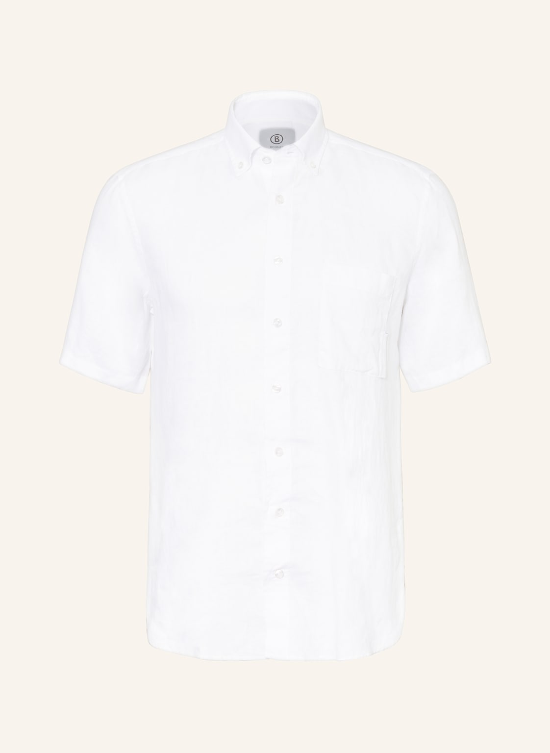 Bogner Kurzarm-Hemd Lykos Regular Fit Aus Leinen weiss Bogner Kurzarm-Hemd Lykos Regular Fit Aus Leinen weiss von Bogner