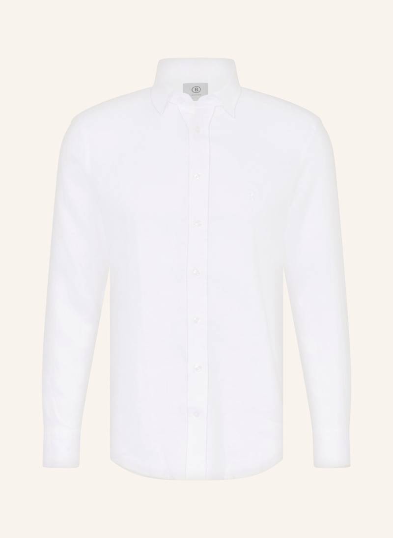 Bogner Leinenhemd Timi Comfort Fit weiss von Bogner