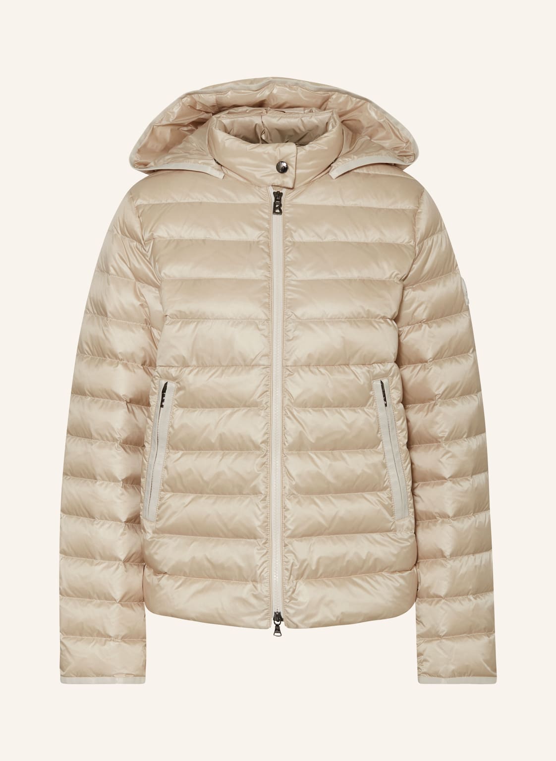 Bogner Lightweight-Daunenjacke Thelma Mit Abnehmbarer Kapuze beige von Bogner