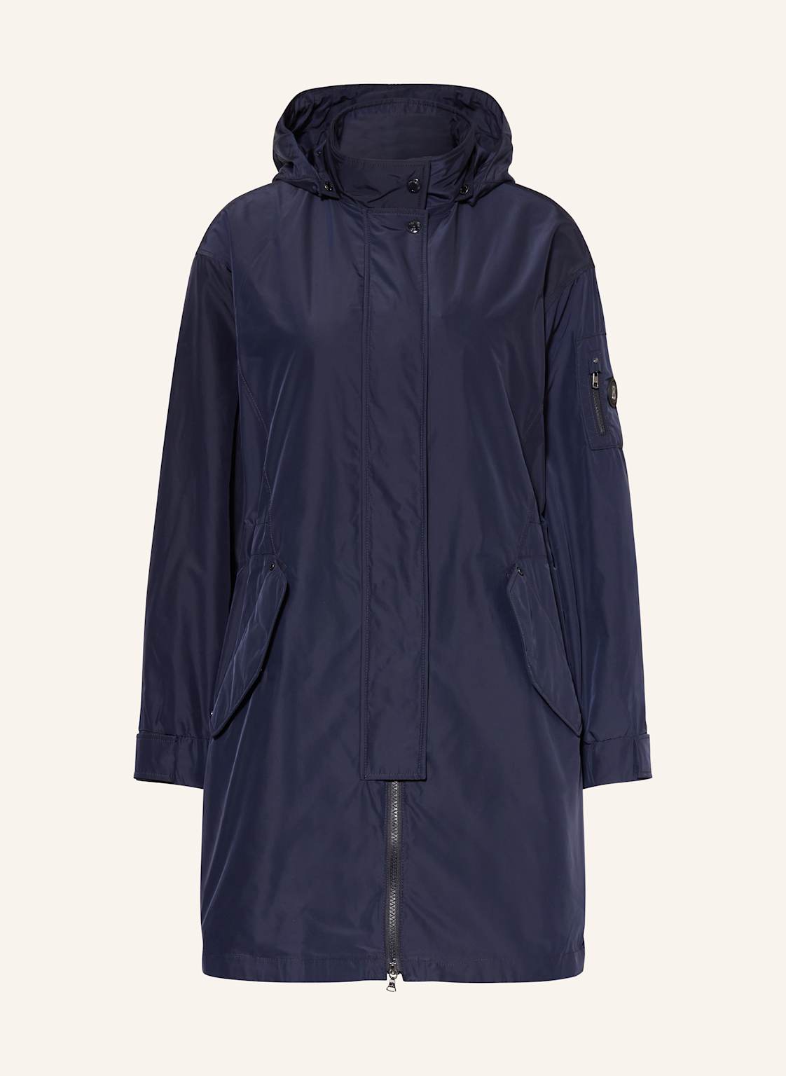 Bogner Parka Zofia Mit Abnehmbarer Kapuze blau von Bogner