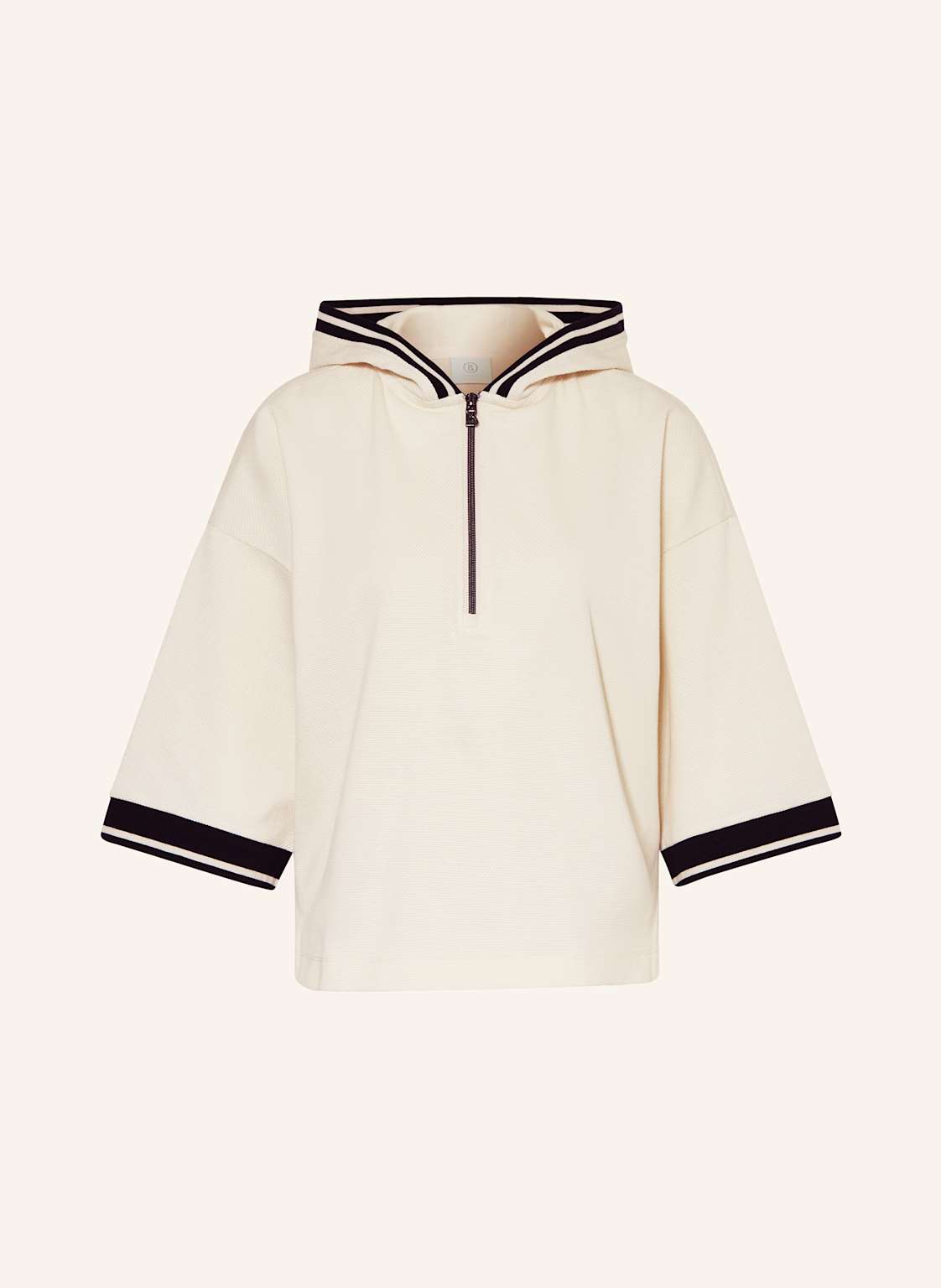 Bogner Piqué-Hoodie Holly beige Bogner Piqué-Hoodie Holly beige von Bogner