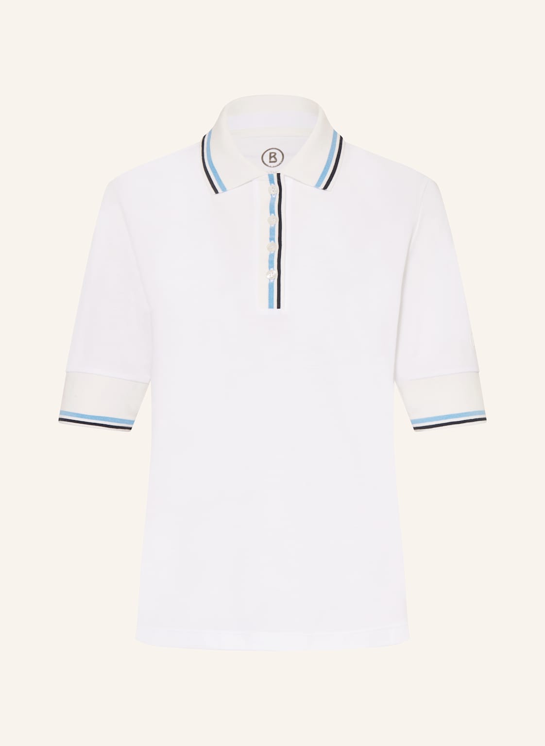 Bogner Piqué-Poloshirt Elenor weiss Bogner Piqué-Poloshirt Elenor weiss von Bogner
