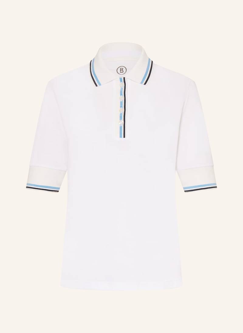 Bogner Piqué-Poloshirt Elenor weiss von Bogner