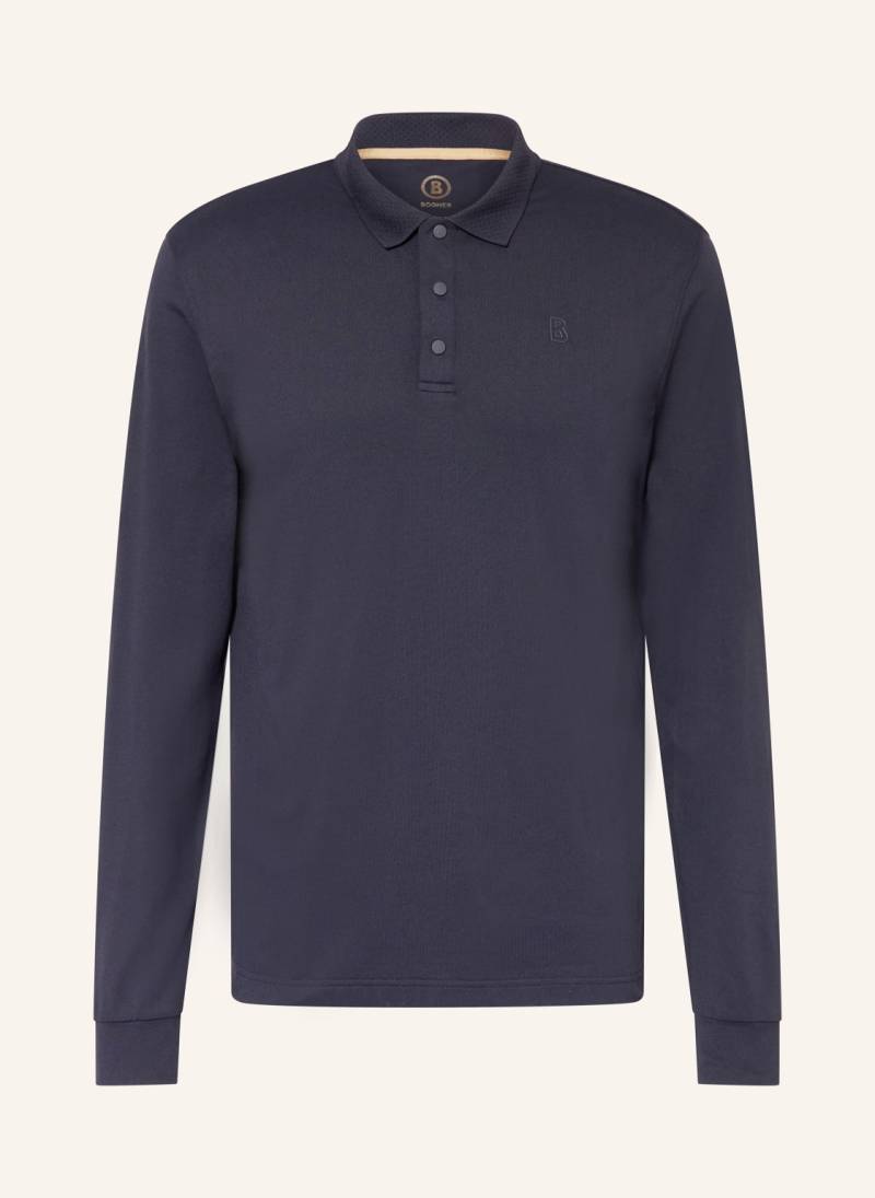 Bogner Piqué-Poloshirt Gustavo blau von Bogner