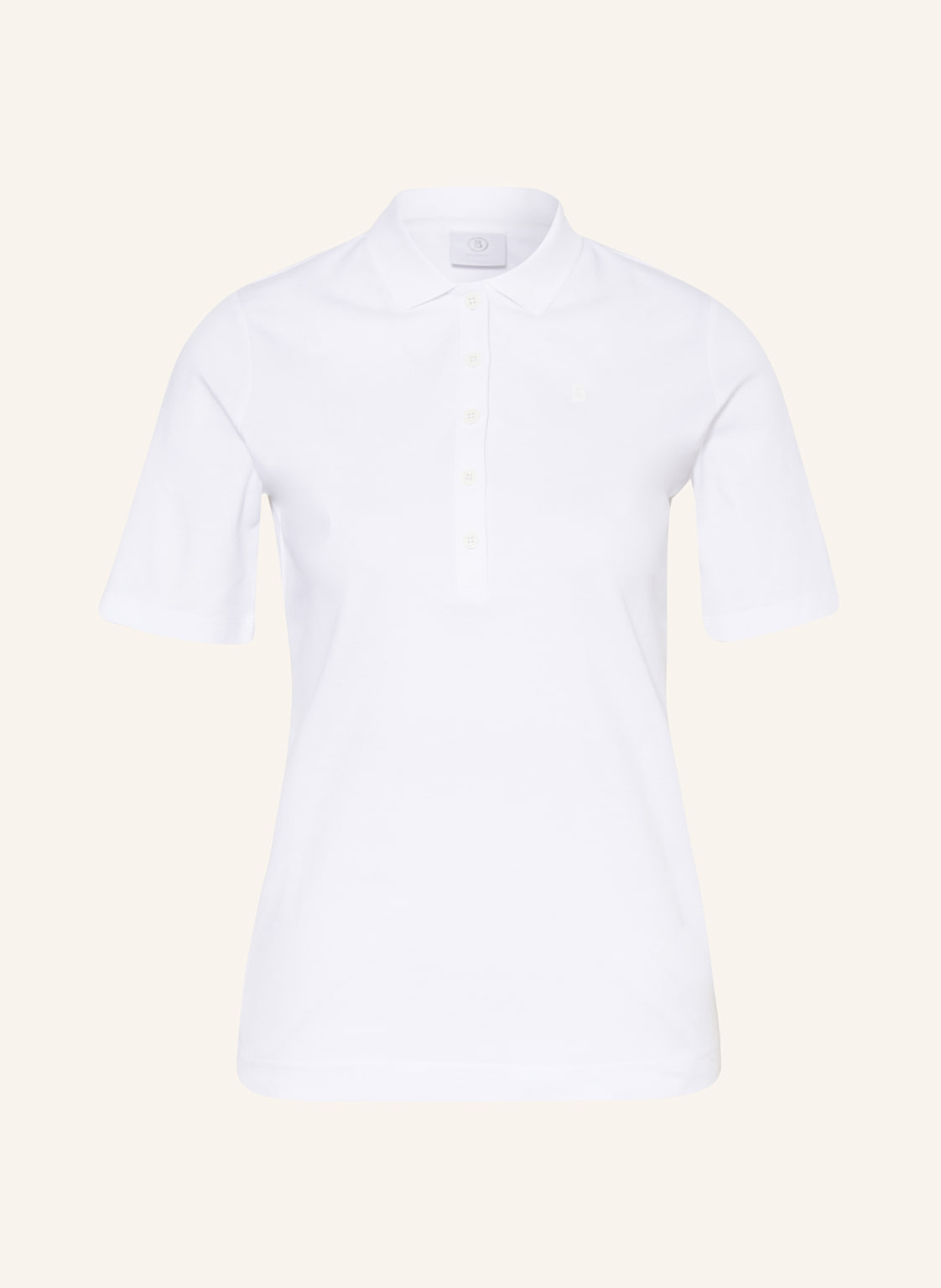 Bogner Piqué-Poloshirt Malika weiss von Bogner