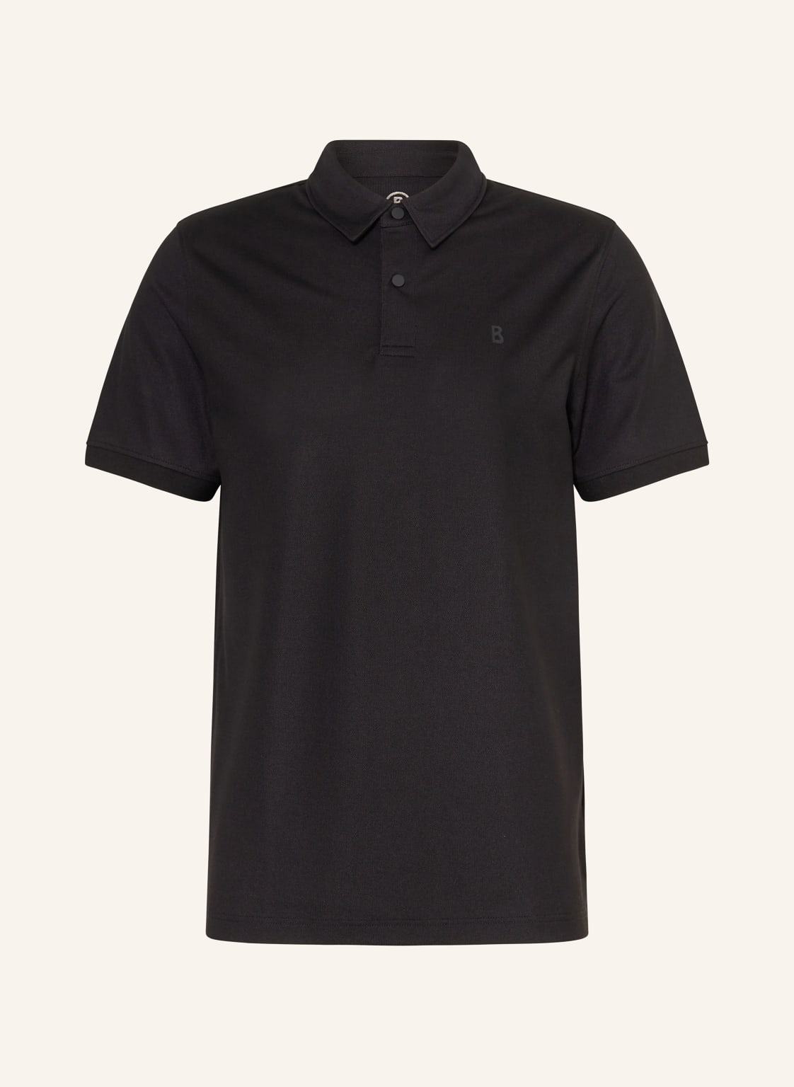 Bogner Piqué-Poloshirt Timo Regular Fit schwarz von Bogner