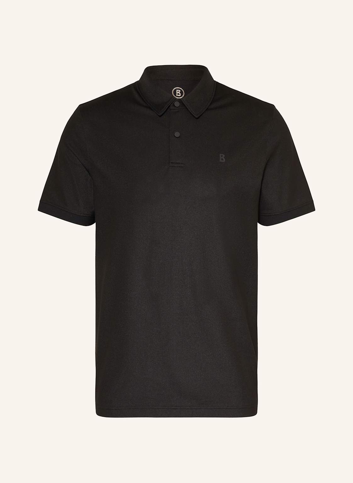 Bogner Piqué-Poloshirt Timo Regular Fit schwarz von Bogner