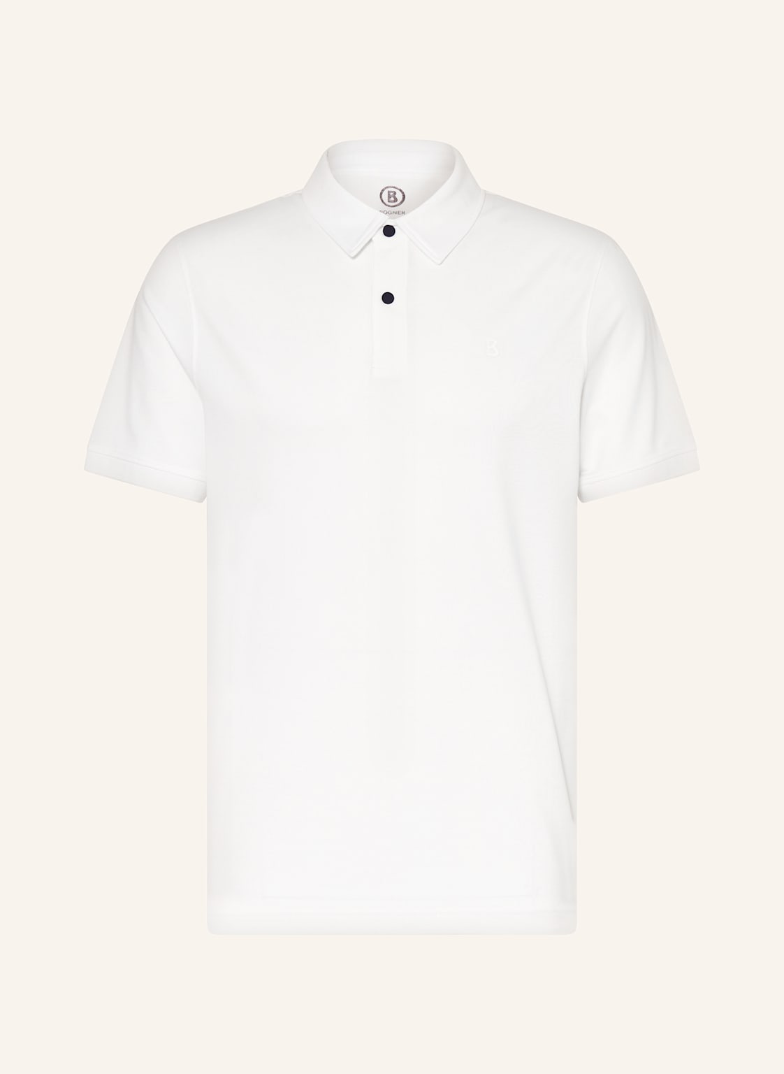 Bogner Piqué-Poloshirt Timo Regular Fit weiss von Bogner