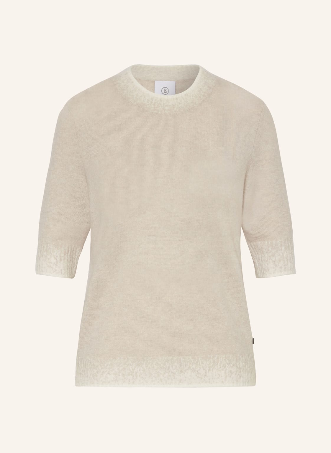 Bogner Pullover Luise Mit Cashmere Und 3/4-Arm beige von Bogner