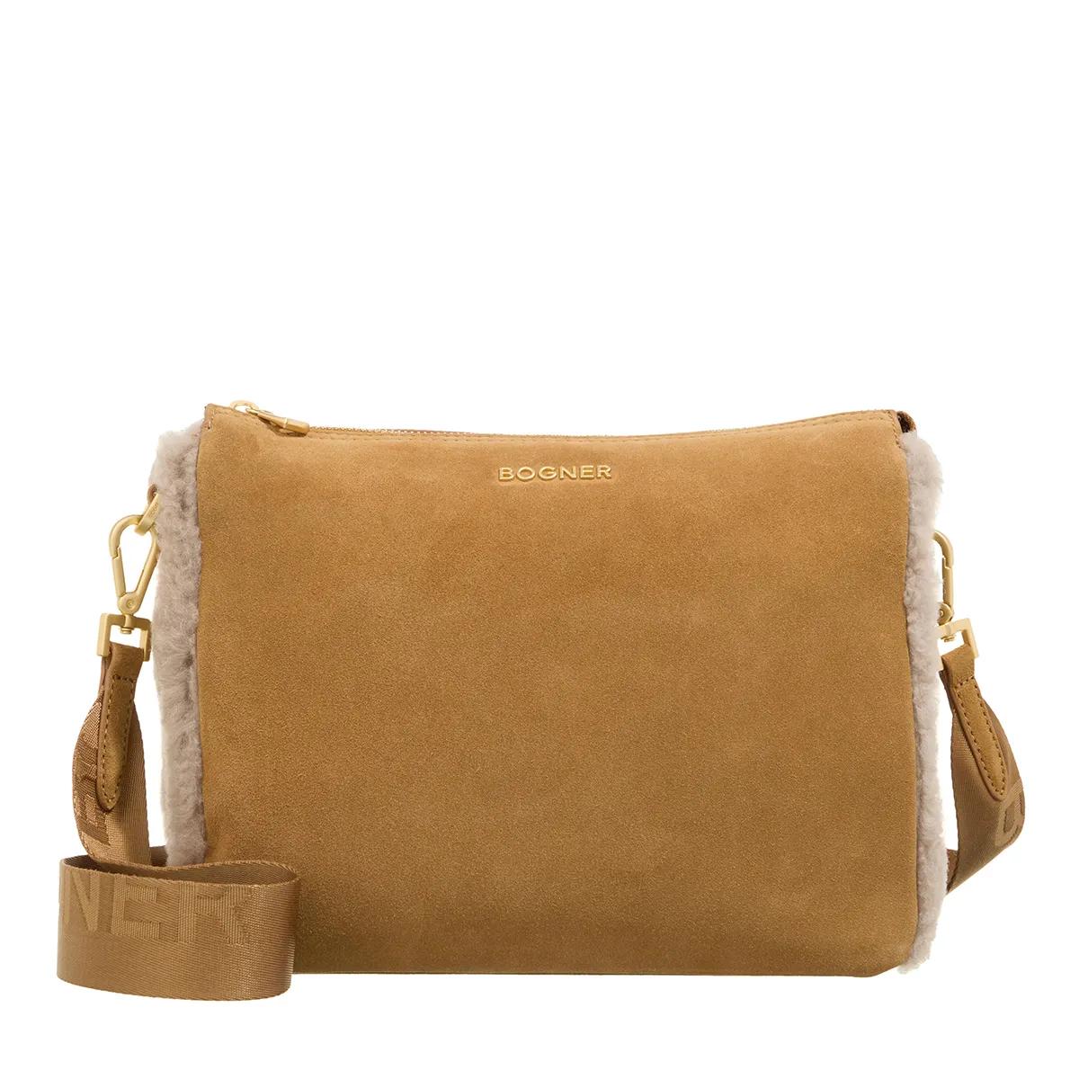 Bogner Umhängetasche - Banff Frisé Gulia Shoulderbag Mhz - Gr. unisize - in Braun - für Damen von Bogner