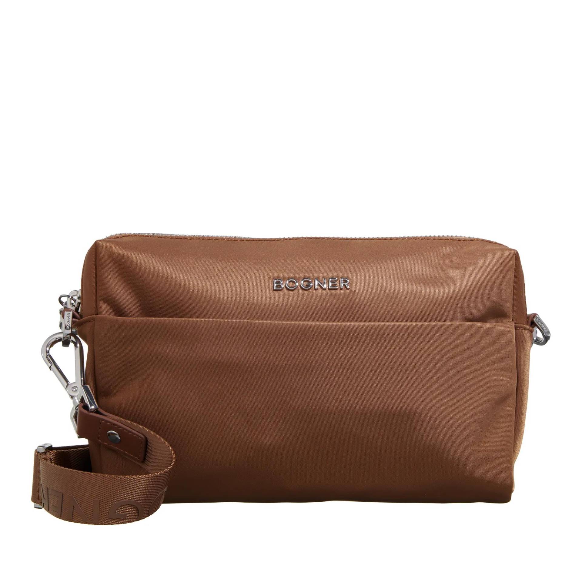 Bogner Umhängetasche - Klosters Sita Shoulderbag Shz - Gr. unisize - in Cognacbraun - für Damen von Bogner