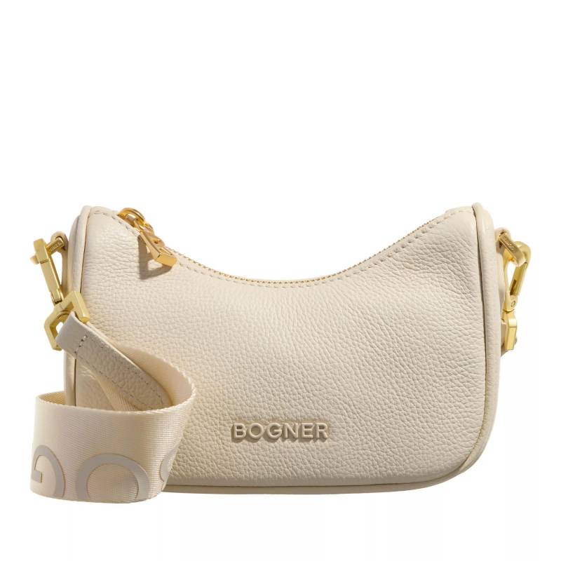 Bogner Schultertasche - Pontresina Lora Shoulderbag Xshz - Gr. unisize - in Creme - für Damen von Bogner