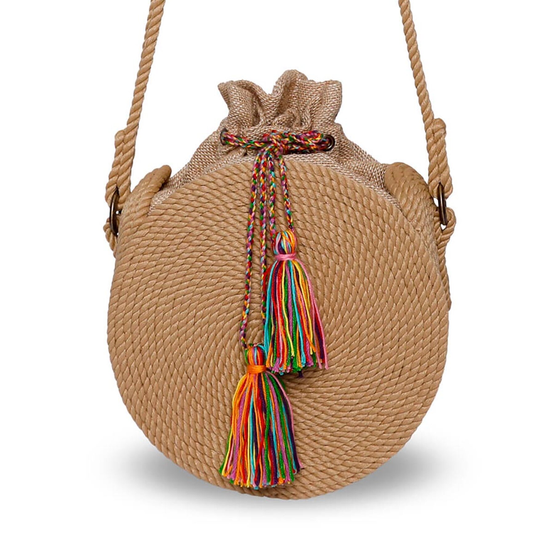 Handtasche Bohonomad Bohobag BOHOBAG-01 Beige von Bohonomad