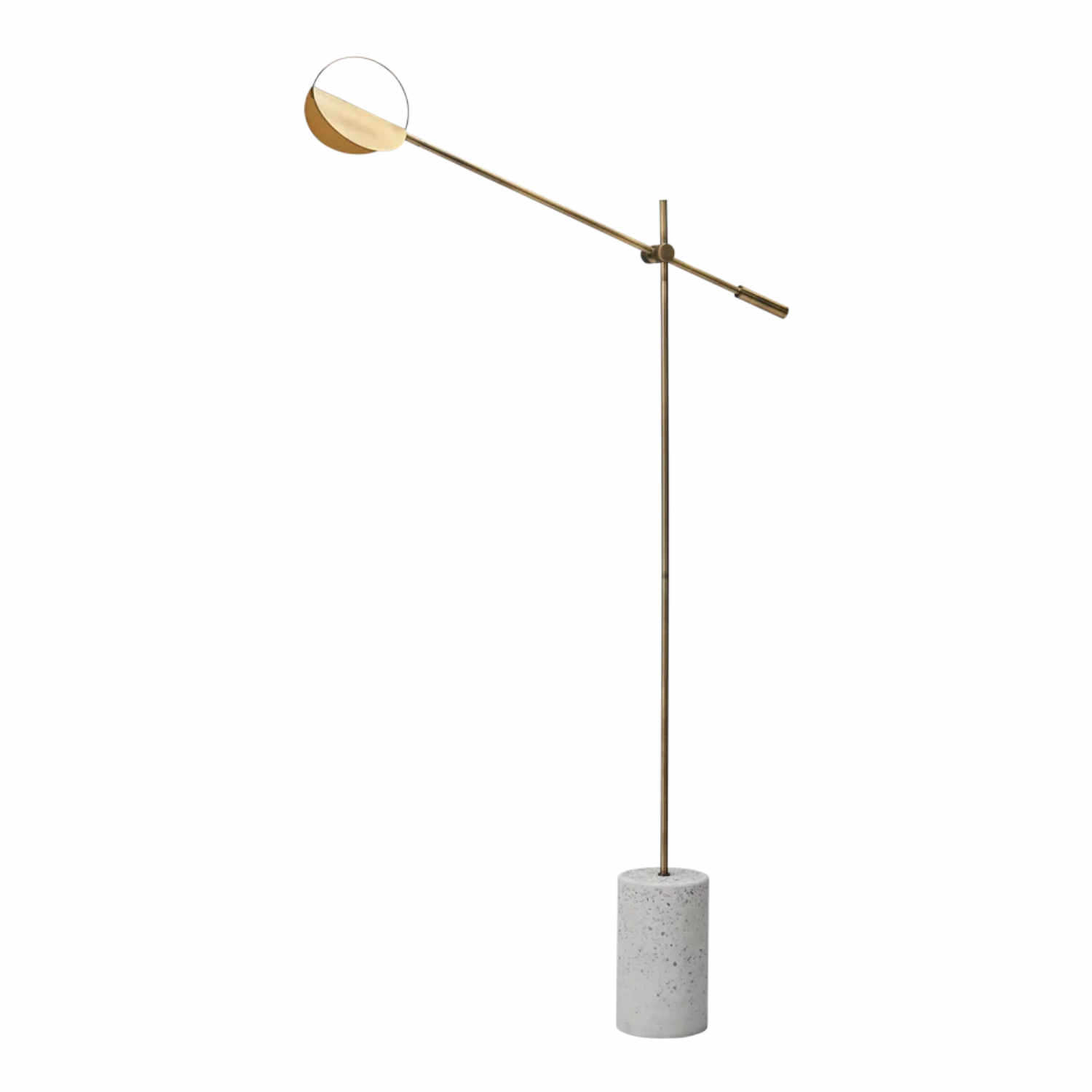 Leaves Floor Lamp Stehleuchte, Farbe antique brass von Bolia