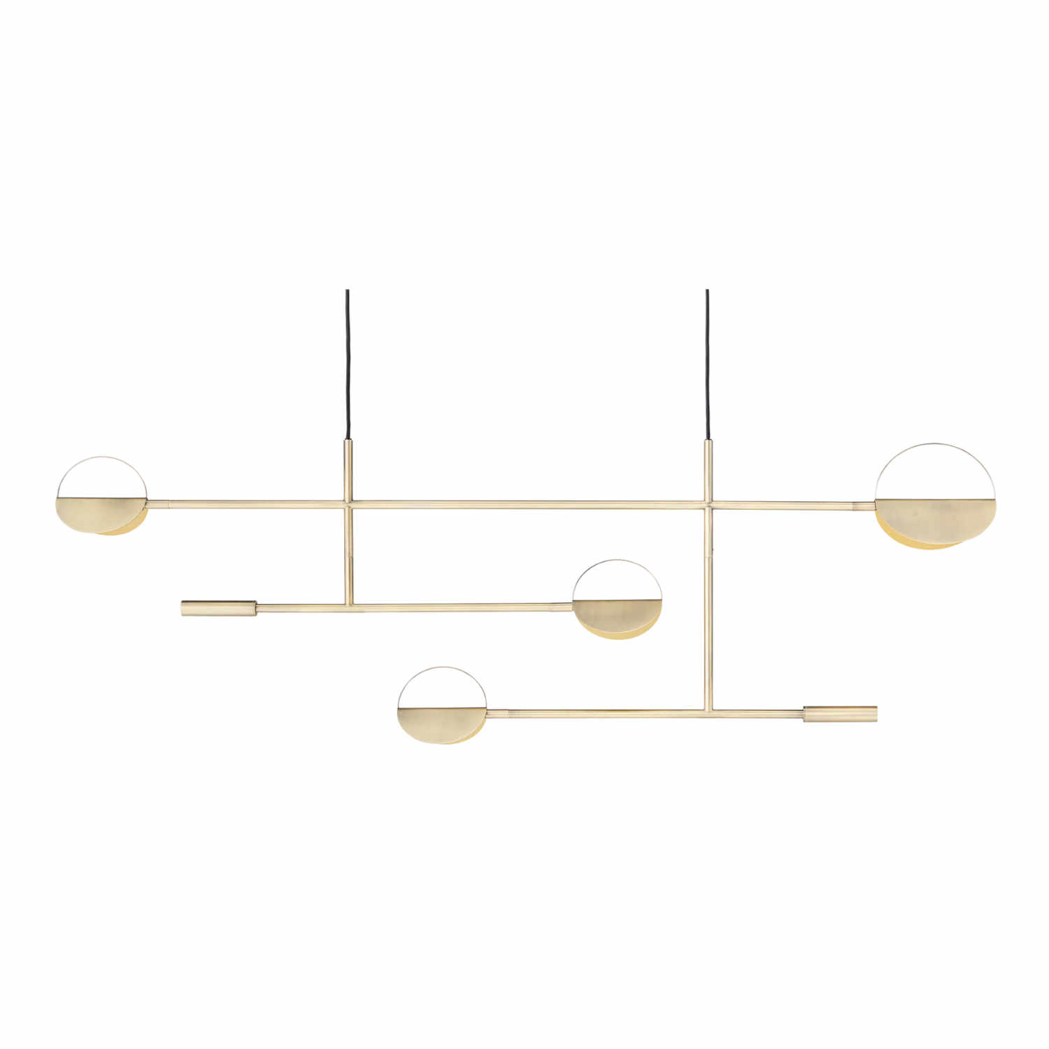 Leaves Pendant LED Pendelleuchte, Farbe antique brass von Bolia