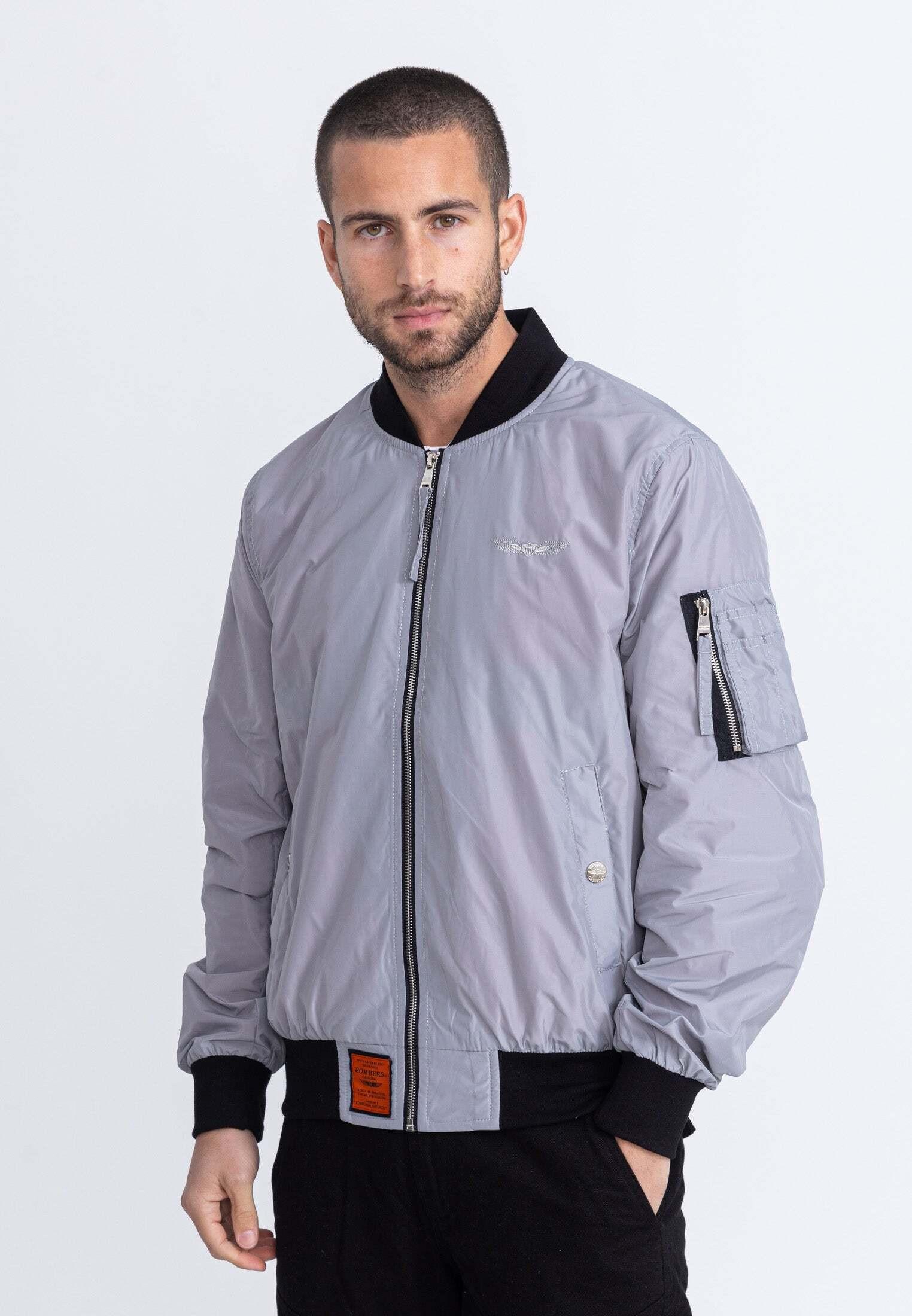 Jacken Ma1 M Herren Taubengrau XL von Bomber