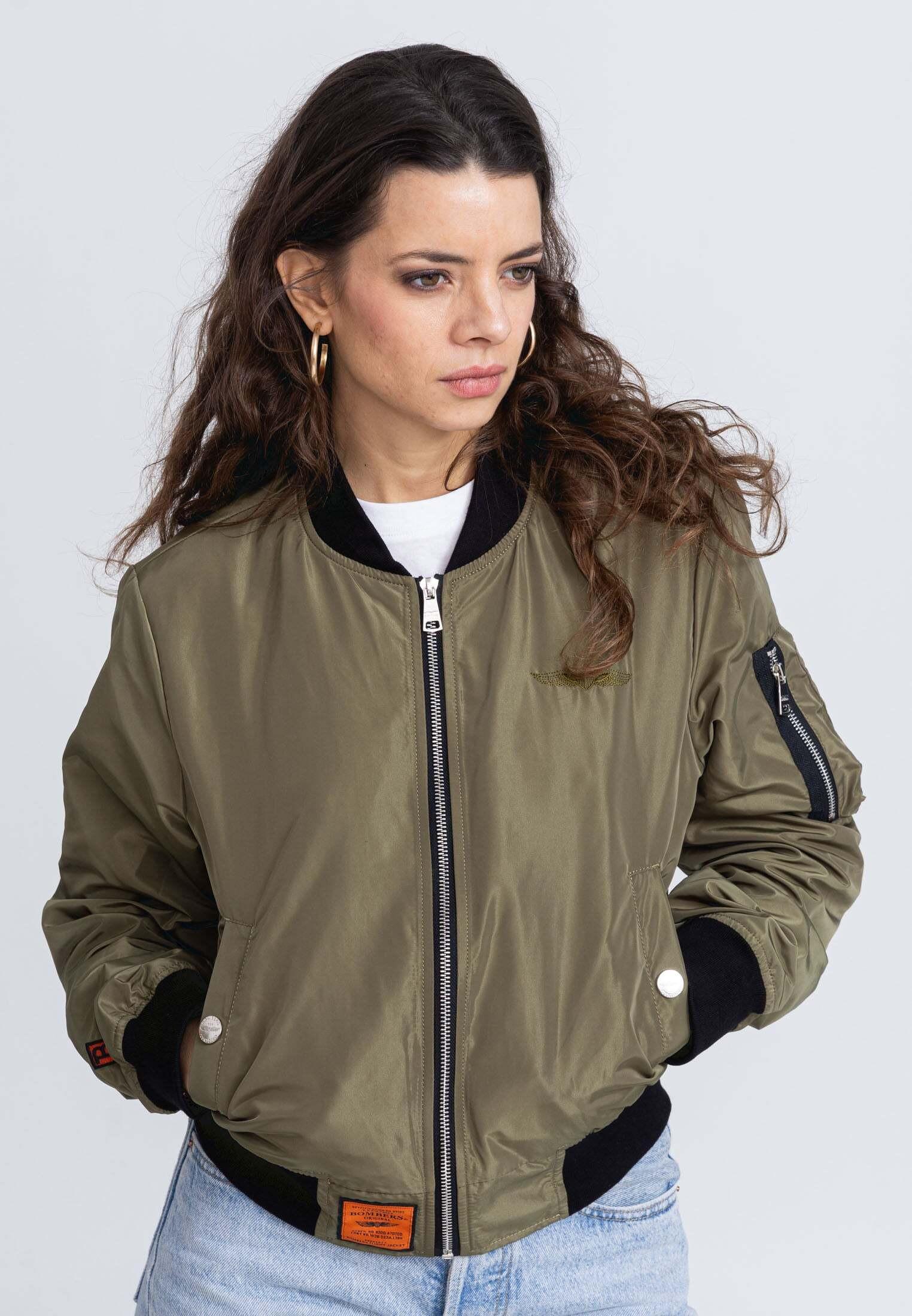 Jacken Ma1 W Damen Khaki M von Bomber