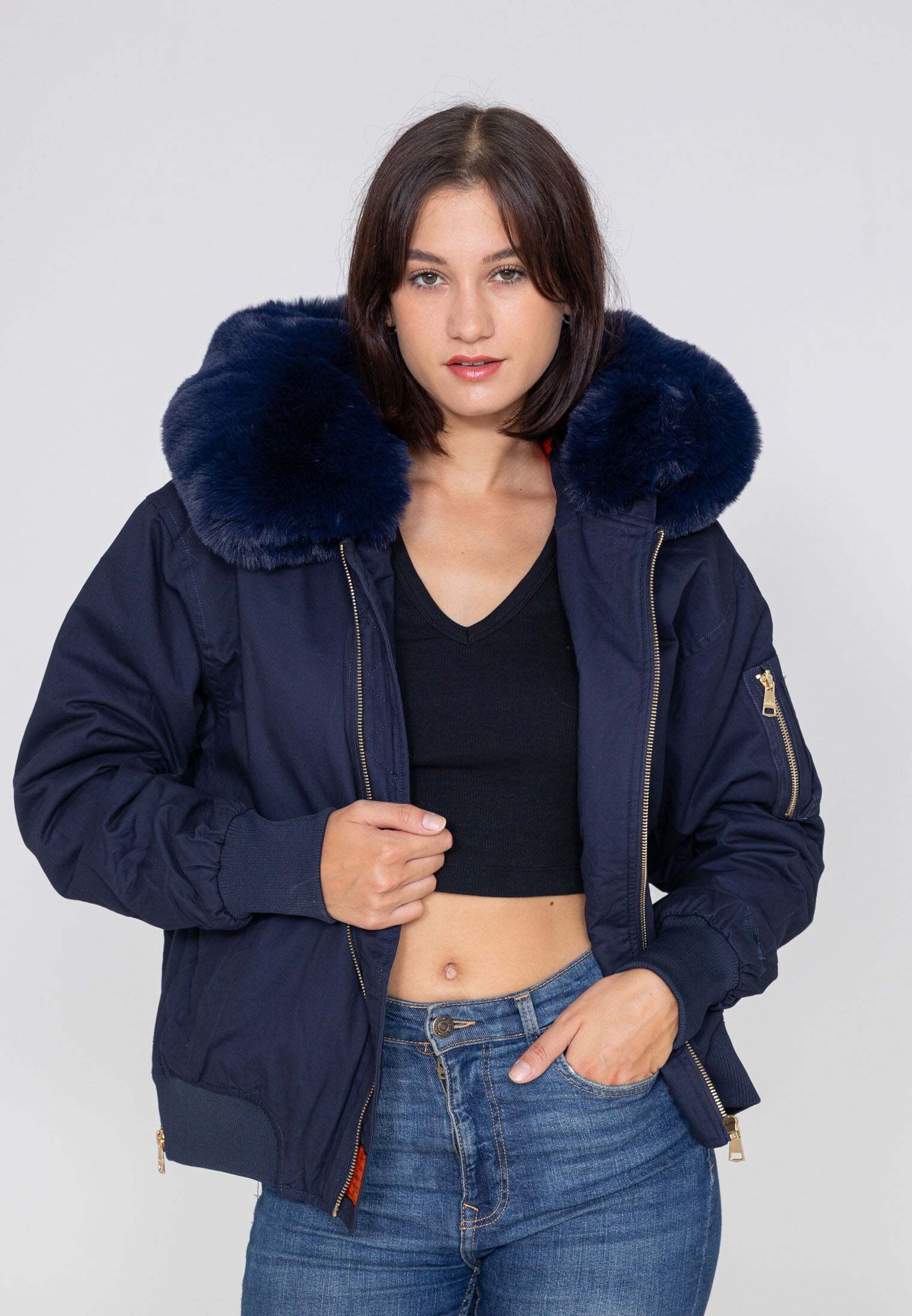 Bombers Original Bomberjacke »Bombers Original Bomberjacke Ada W« Bombers Original Bomberjacke »Bombers Original Bomberjacke Ada W« von Bombers Original