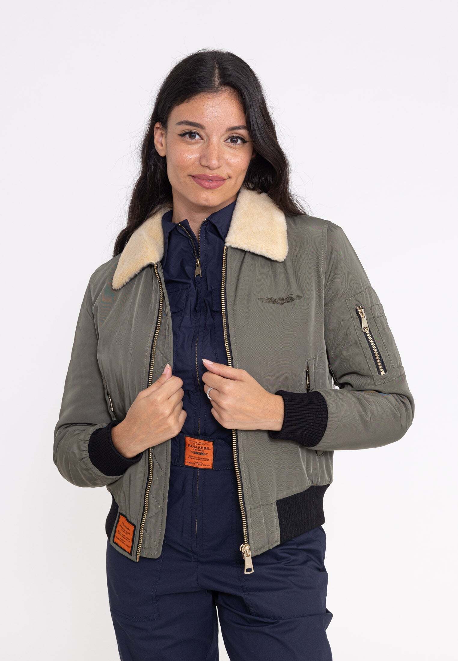 Bombers Original Bomberjacke »Bombers Original Bomberjacke Barcelone W« Bombers Original Bomberjacke »Bombers Original Bomberjacke Barcelone W« von Bombers Original