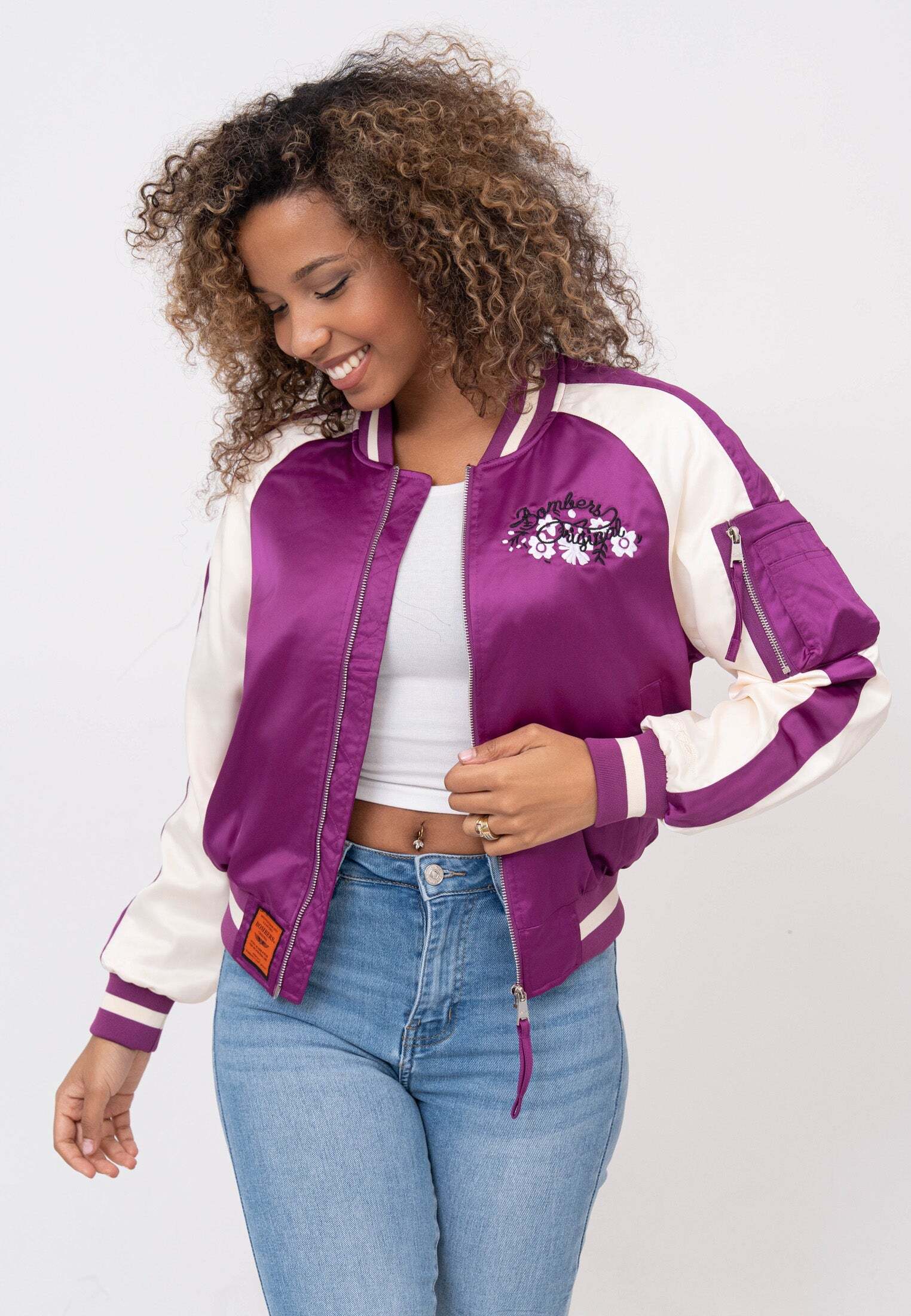 Bombers Original Bomberjacke »Bombers Original Bomberjacke Breathe W Bomberjacke« von Bombers Original