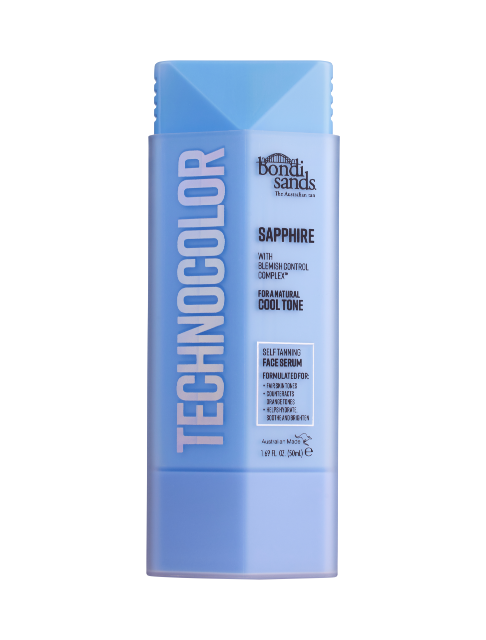 Bondi Sands - Bs Technocolor Self Tanning Face Serum Sapphire von Bondi Sands