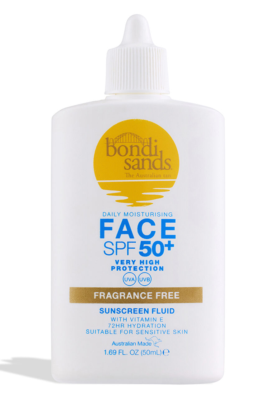 SPF50+ Fragrance Free - Bondi Sands SPF 50+ Fragrance Free Face Fluid von Bondi Sands