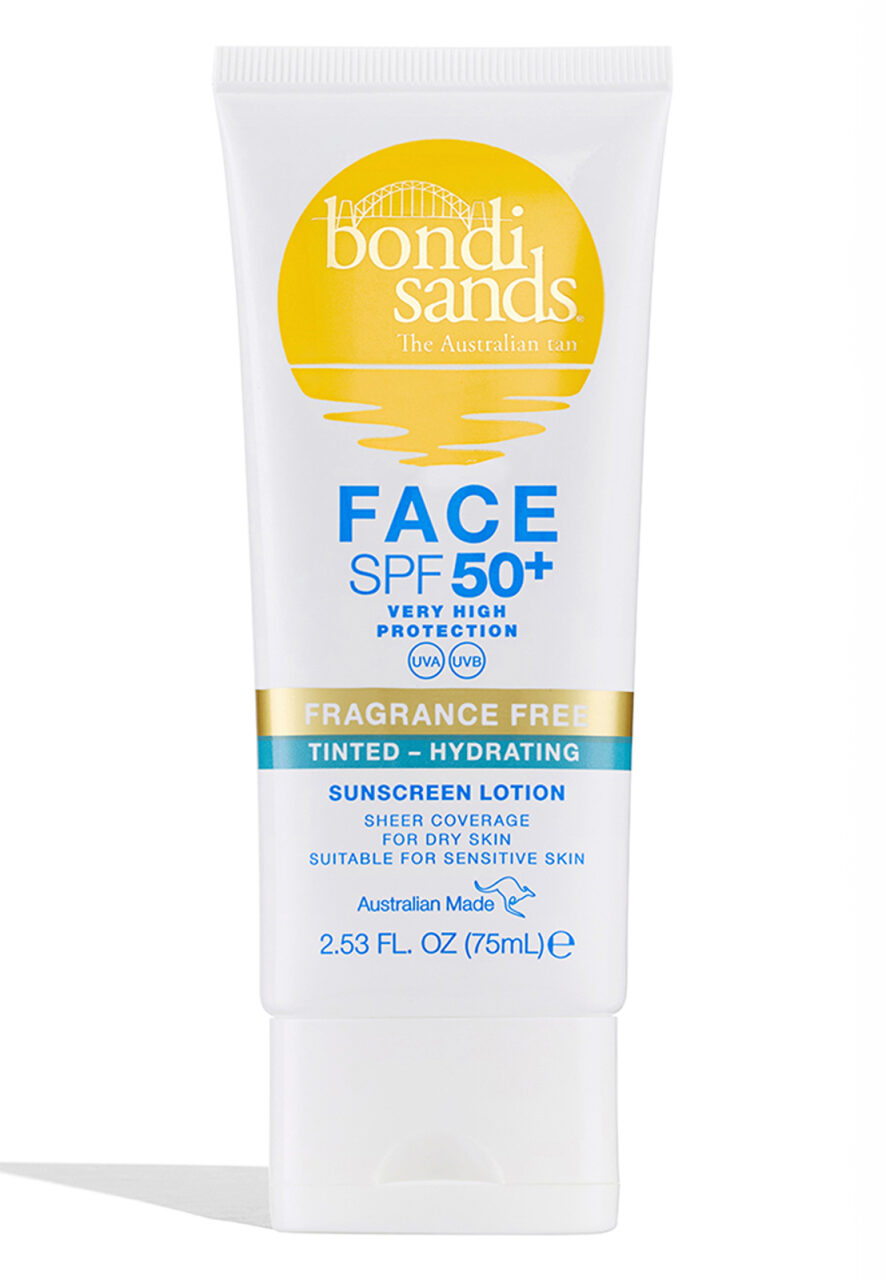 Bondi Sands - SPF 50+ Fragrance Free Hydrating Tinted Face Lotion von Bondi Sands