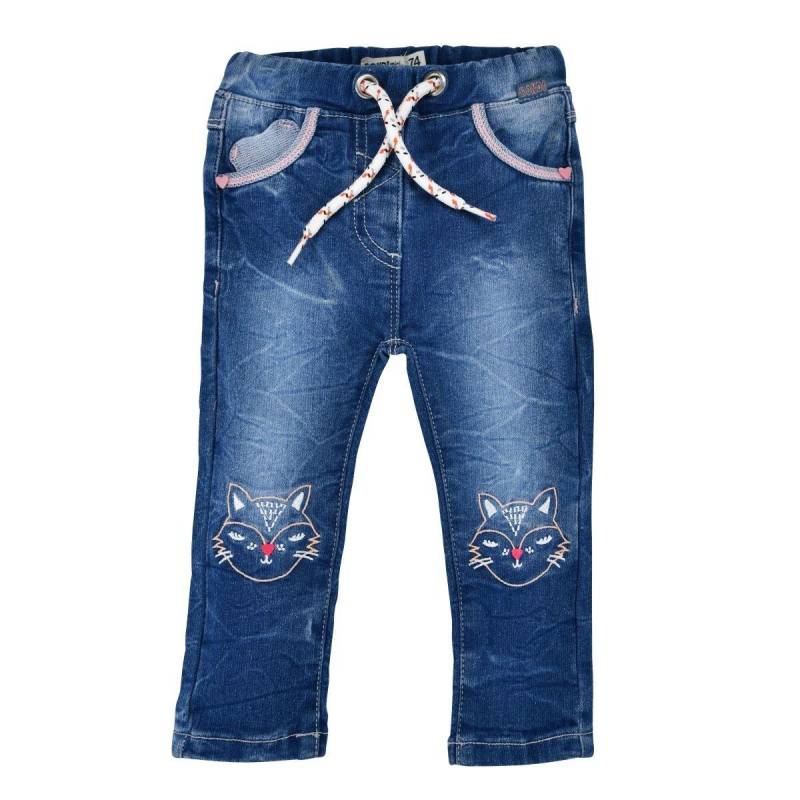 Kleinkinder Jogg Denim Jeans Fuchs Mädchen Blau 80 von Bondi