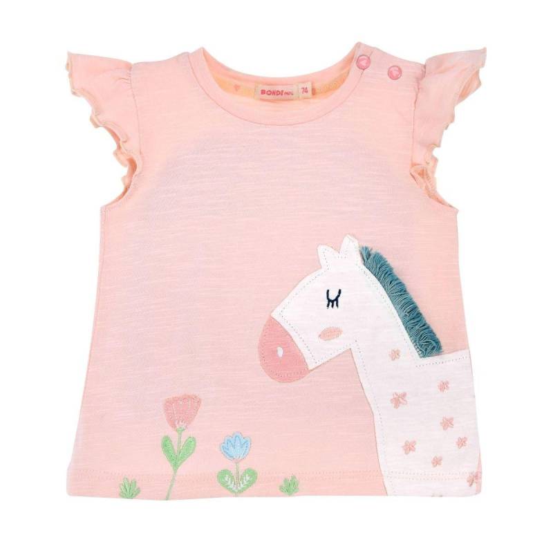 Bondi - Kleinkinder T-Shirt little Horse, 80, Rosa von Bondi