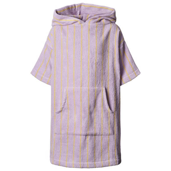 Bongusta - Kid's Naram Poncho - Surf Poncho Gr 11-13 years lila von Bongusta