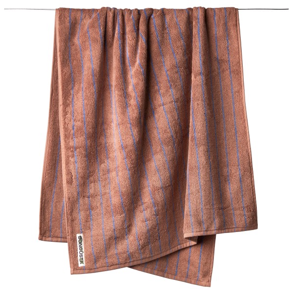 Bongusta - Naram Bath Towels - Badehandtuch Gr 70 x 140 cm camel / ultramarine Bongusta - Naram Bath Towels - Badehandtuch Gr 70 x 140 cm camel / ultramarine von Bongusta