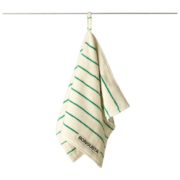 Bongusta - Naram Guest Towels - Badehandtuch Gr 30 x 50 cm weiß/ grass Bongusta - Naram Guest Towels - Badehandtuch Gr 30 x 50 cm weiß/ grass von Bongusta
