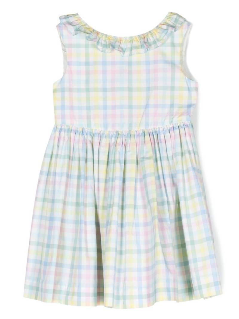 Bonpoint Allison check-print sundress - Neutrals von Bonpoint