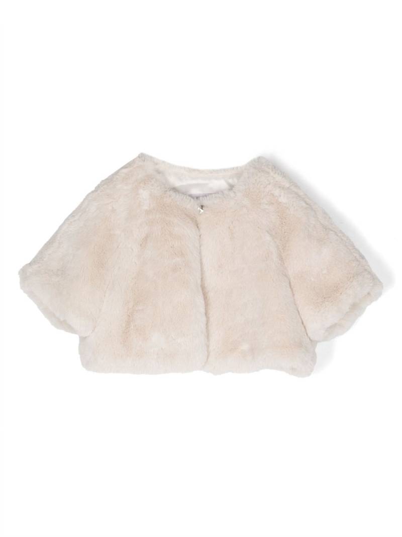 Bonpoint Angel faux-fur jacket - Neutrals von Bonpoint