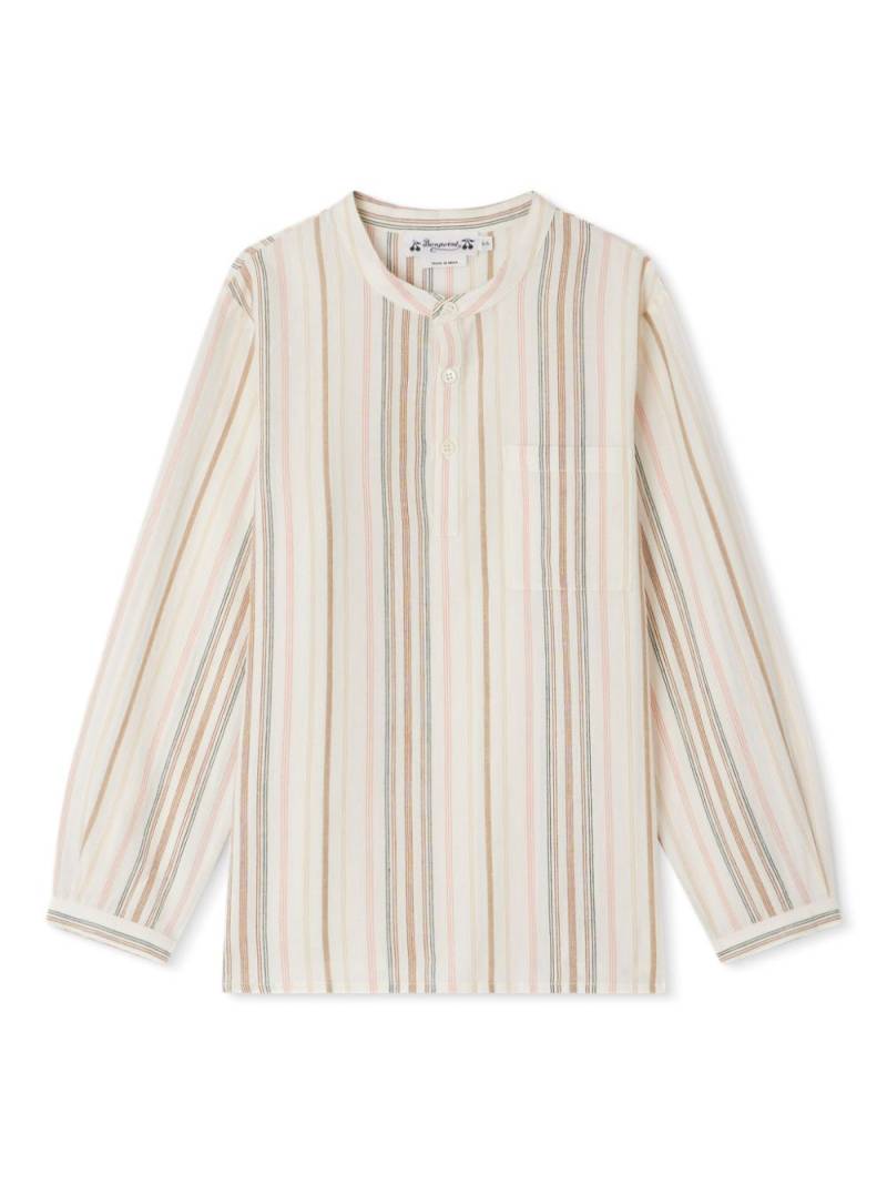 Bonpoint Artiste stripe-pattern shirt - Neutrals von Bonpoint