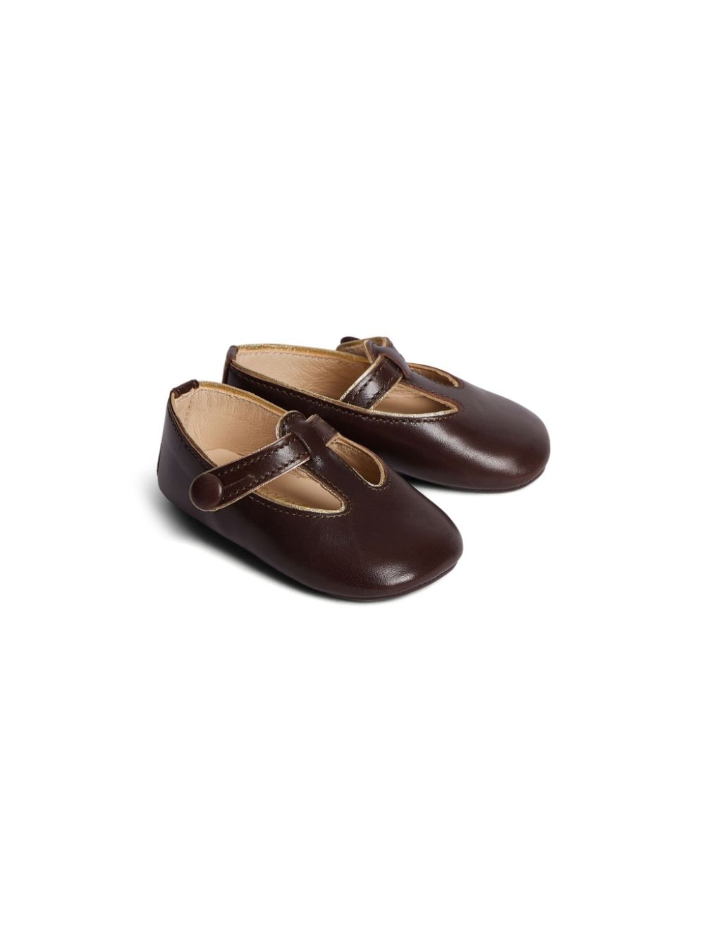 Bonpoint Babies Grecia pre-walkers shoes - Brown von Bonpoint