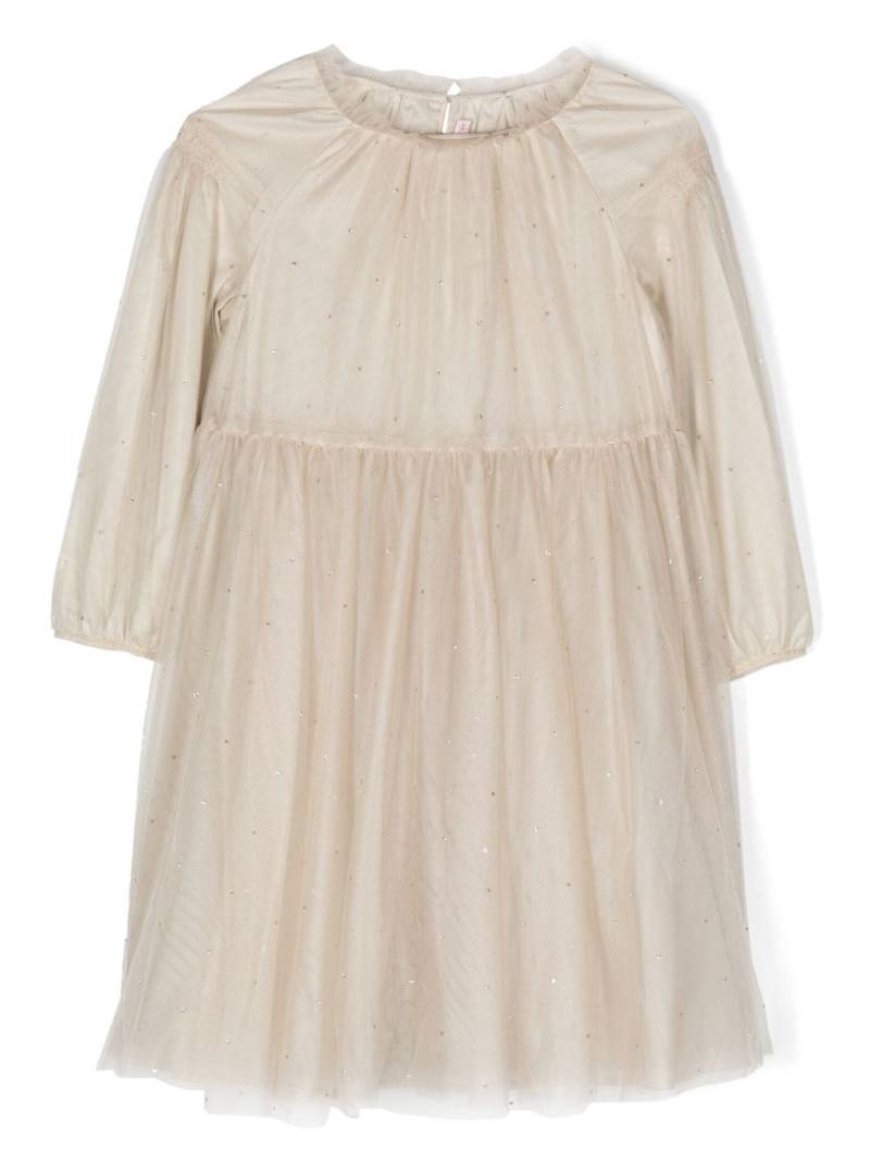 Bonpoint Bluebell tulle dress - Neutrals von Bonpoint