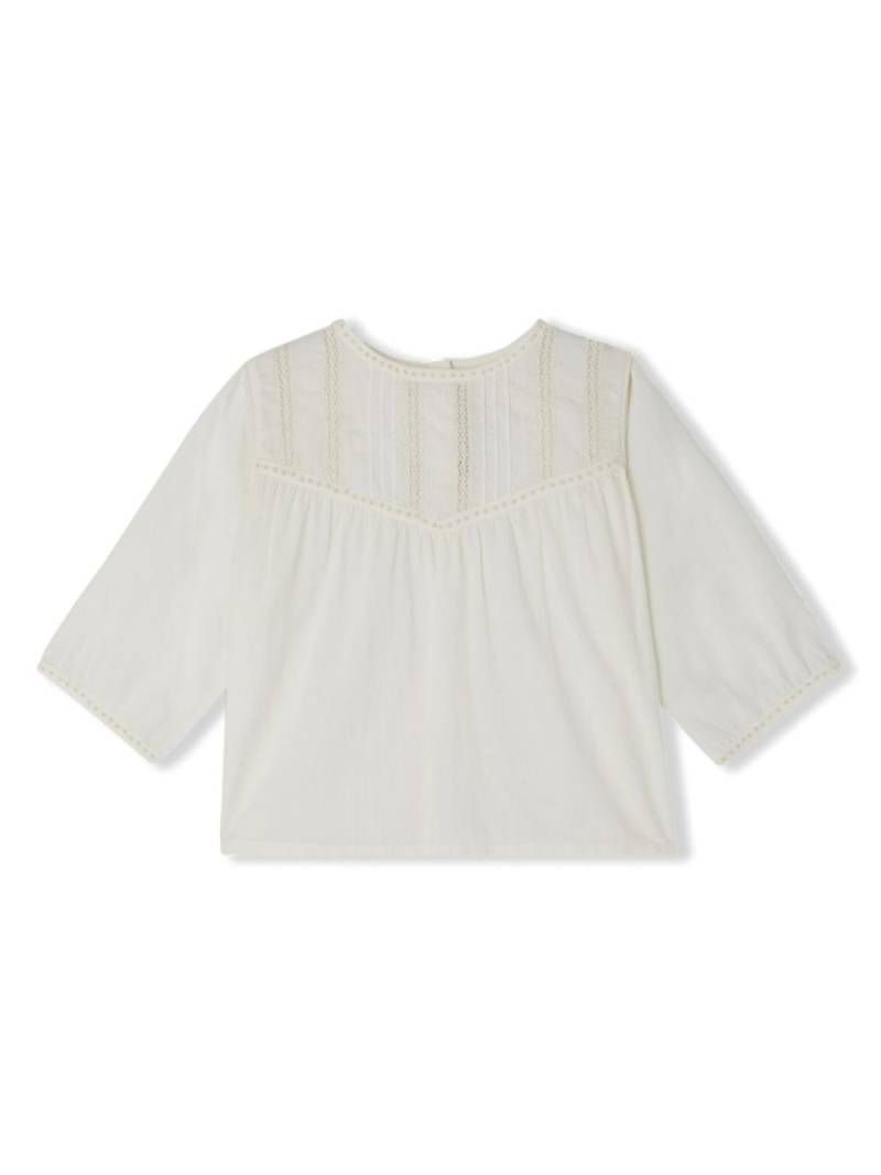 Bonpoint Chloe cotton blouse - White von Bonpoint