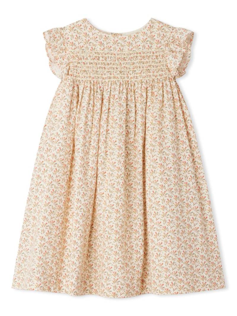 Bonpoint Colombine cotton dress - Neutrals von Bonpoint