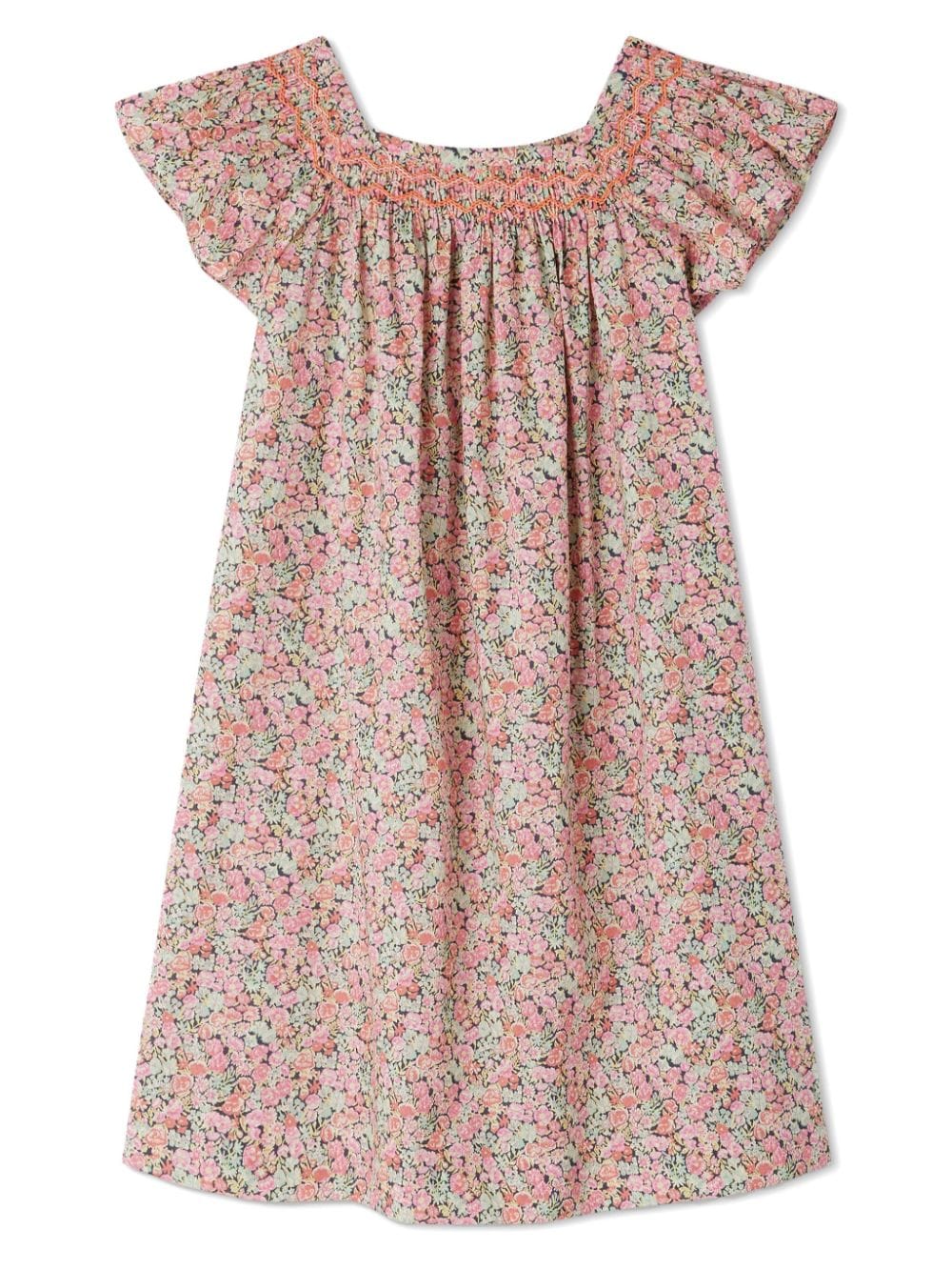 Bonpoint Coryse floral-print dress - Pink von Bonpoint