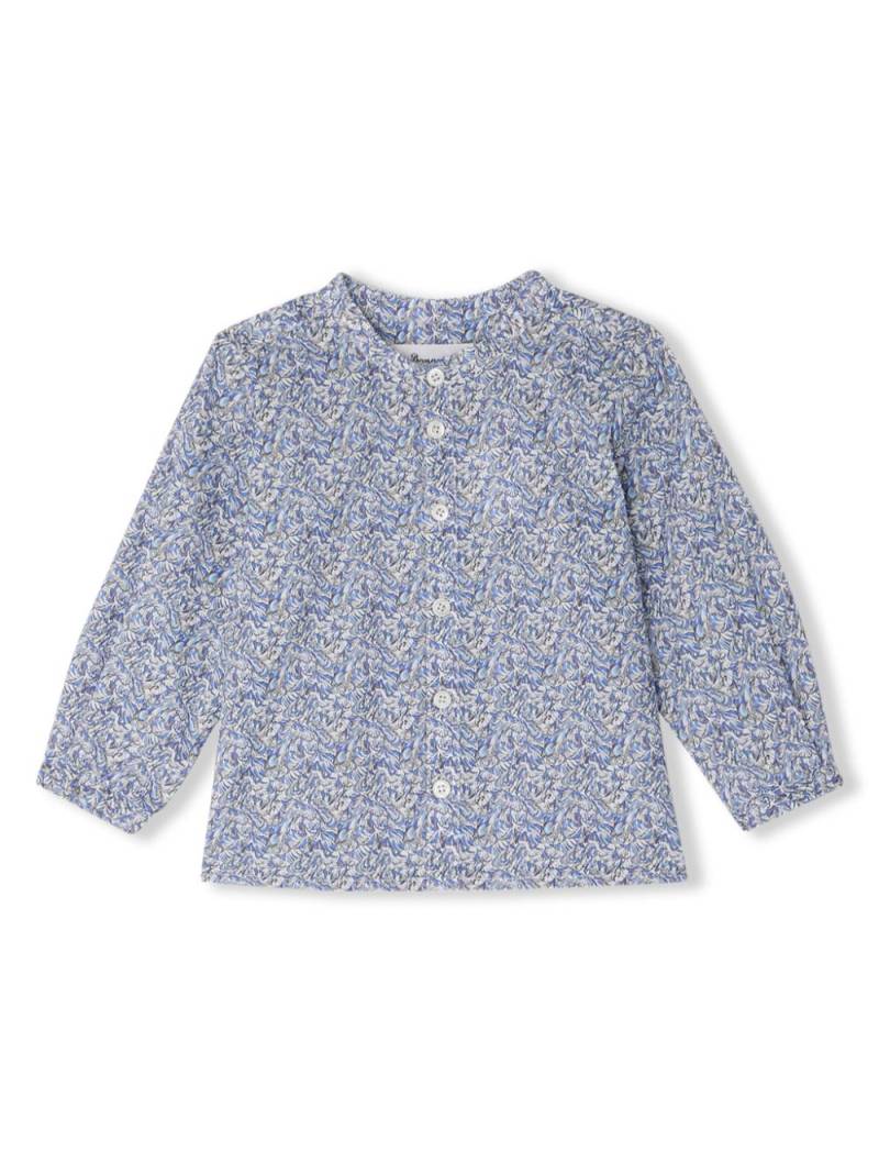 Bonpoint Daho organic-cottont blouse - Blue von Bonpoint