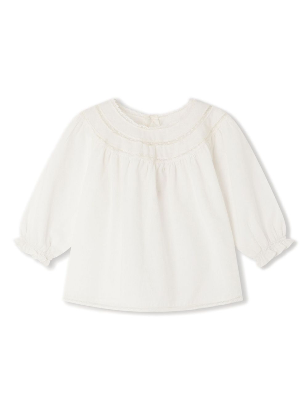 Bonpoint Felexi cotton blouse - Neutrals von Bonpoint