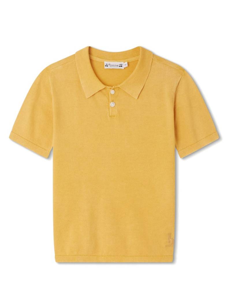 Bonpoint Fernando cotton polo top - Yellow von Bonpoint