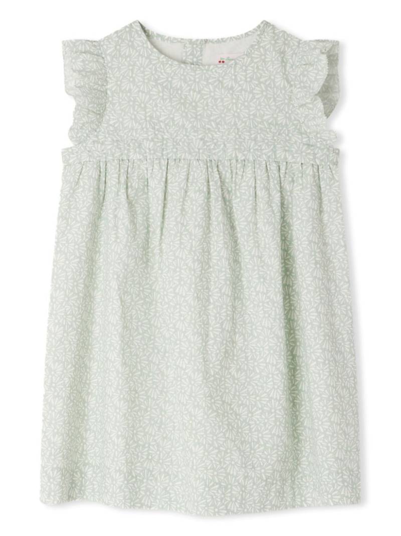 Bonpoint Fillette cotton dress - Green von Bonpoint